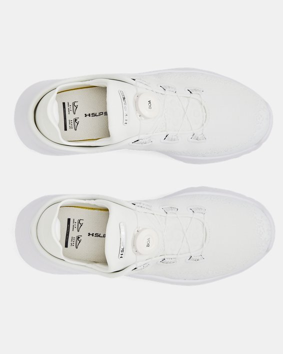 Unisex UA SlipSpeed™ Mega Running Shoes, White, pdpMainDesktop image number 2